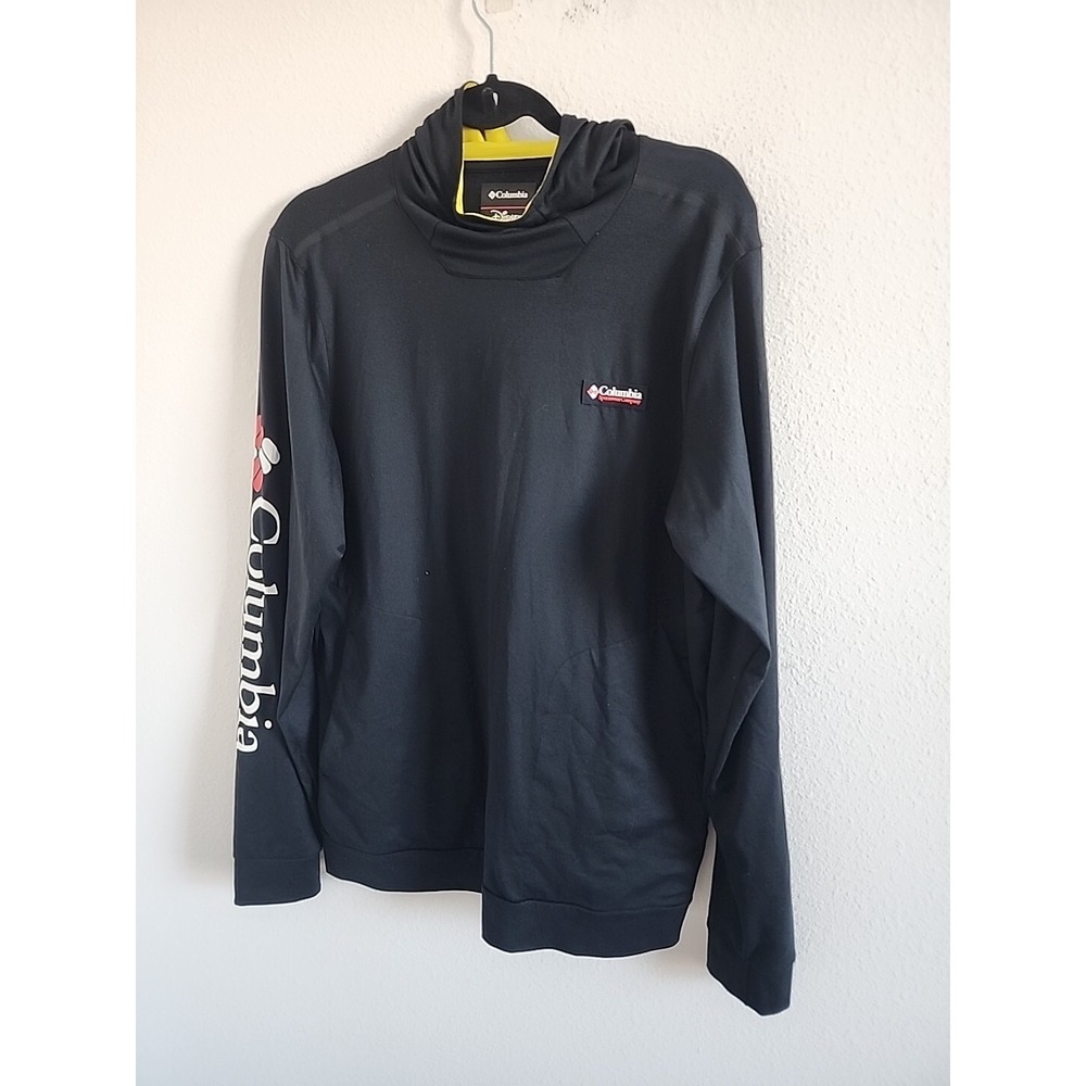 Columbia Disney‎ Mens Hoodie Small Mickey Mouse Collection Graphic Hiking Black